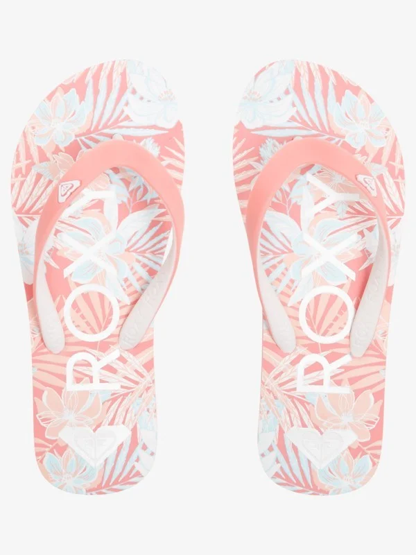 Women's Cork - Soled Espadrille Sandals with a Rope - Trimmed Upper in Navy for a Summer VibeRoxy Sandals Girls Rubber