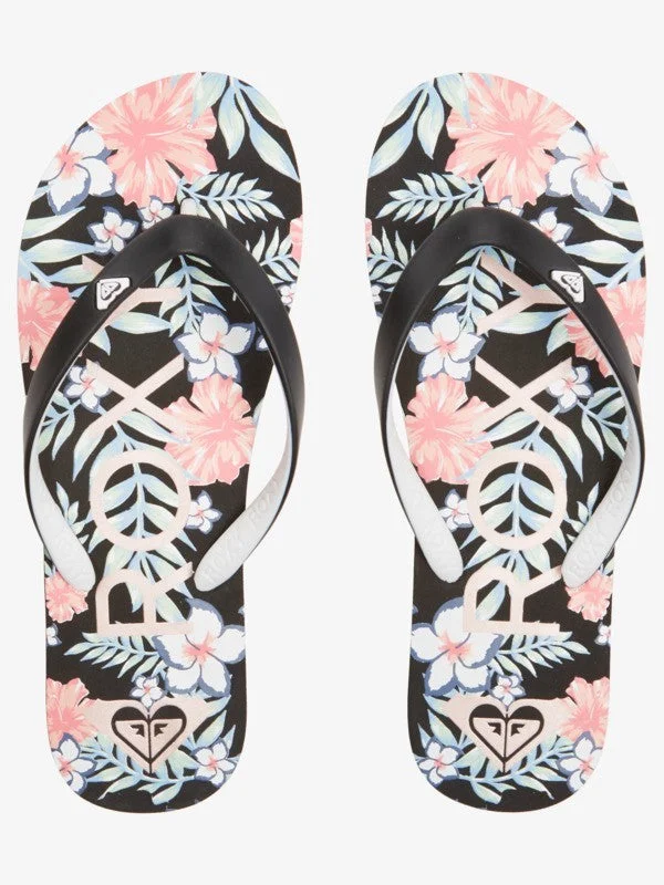 Elastic - Strap Women's Sandals with a Padded Toe in Teal for Easy On - and - OffRoxy Sandals Woman's Two Tone