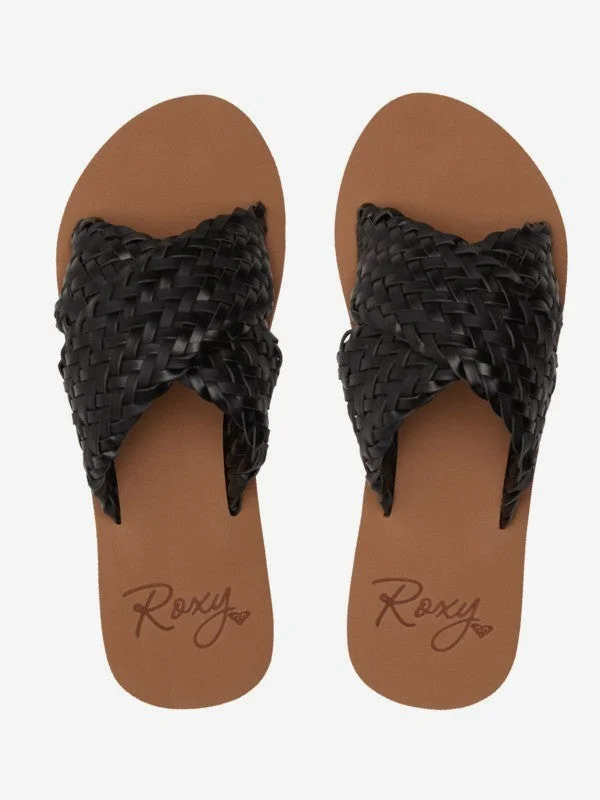 Adjustable Strap Women's Sandals with a Padded Heel in Pink for a Custom FitRoxy Sandals Woman Multi Braided Leather CrossOve
