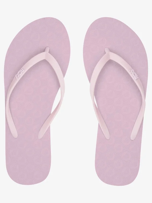 Women's Sandals with a Glitter - Coated Strap in Gold for a Sparkly Summer OutfitRoxy Sandals Woman