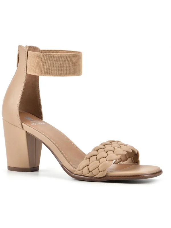Women's Cork - Soled Espadrille Sandals with a Rope - Trimmed Upper in Navy for a Summer VibeBacker  Womens Zipper Dressy Heels
