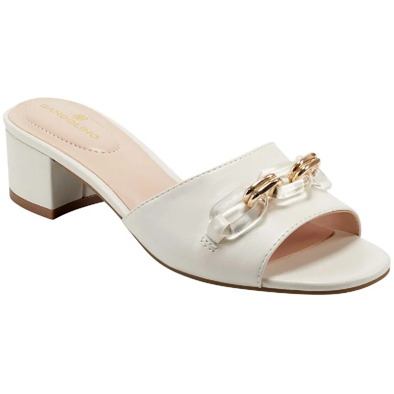Adjustable Strap Women's Sandals with a Padded Heel in Pink for a Custom FitBandolino Womens Callie3 Slide Slip On Slide Sandals