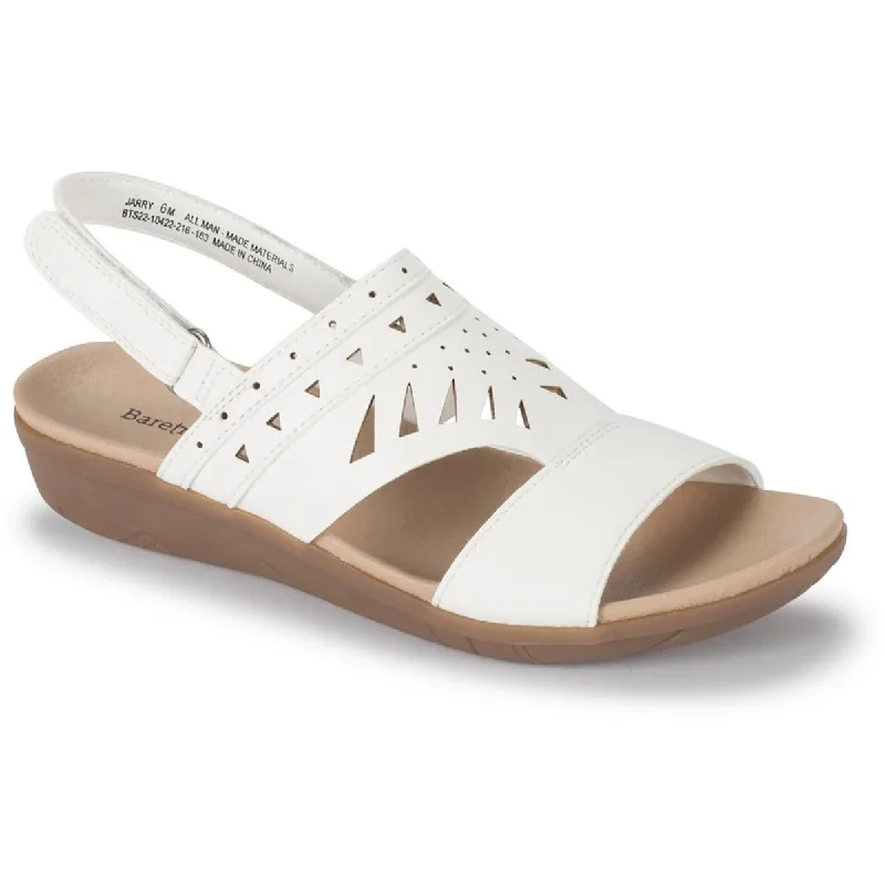 Women's Thong Sandals with a Beaded Design in Multicolor for a Beachy AestheticBaretraps Womens Jarry Ankle Strap Wedge Wedge Sandals