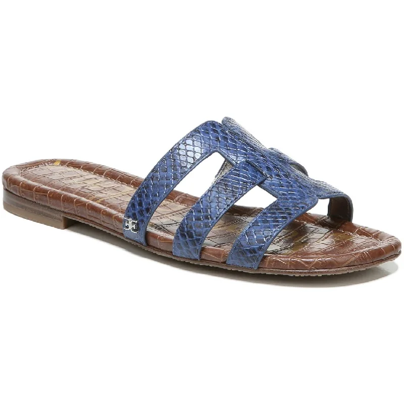 blue snake print