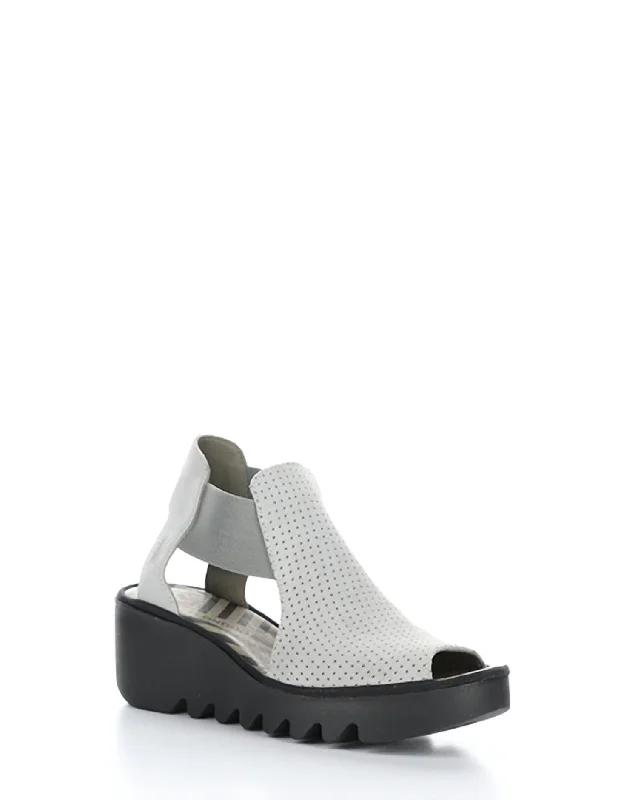 Women's Sandals with a Floral - Printed Upper in Pink for a Feminine Spring LookBiga Platform Wedge Sandal In Concrete