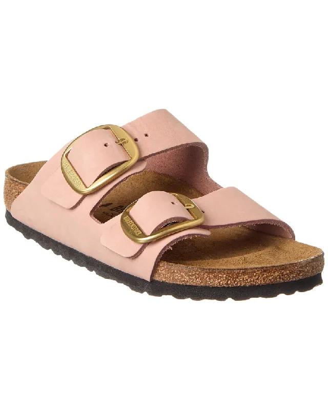 Women's Cork - Soled Espadrille Sandals with a Rope - Trimmed Upper in Navy for a Summer VibeBirkenstock Arizona Big Buckle Narrow Fit Leather Sandal