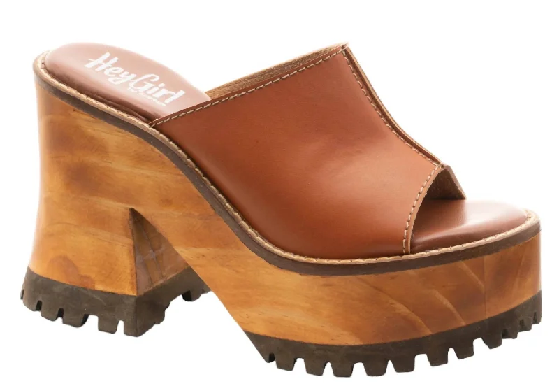 Orthopedic Women's Sandals with Arch Support in Gray for Foot HealthBlock Party Sandal In Brown