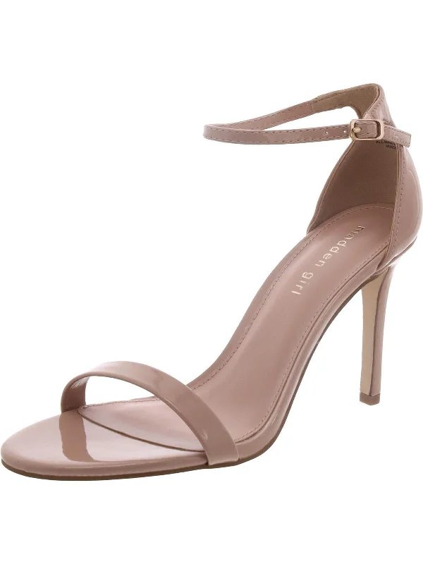 Women's Sandals with a Wedge Heel and a Tassel Detail in Orange for a Trendy LookBrazen Womens Faux Leather Ankle Strap Heels