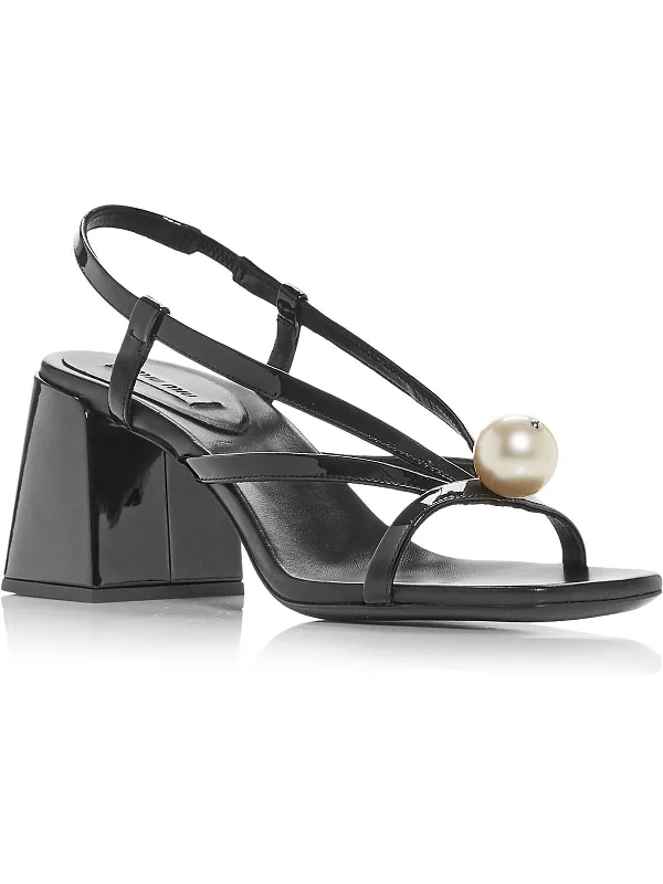 Orthopedic Women's Sandals with Arch Support in Gray for Foot HealthCalzature Donna Womens Patent Leather Strappy Block Heel