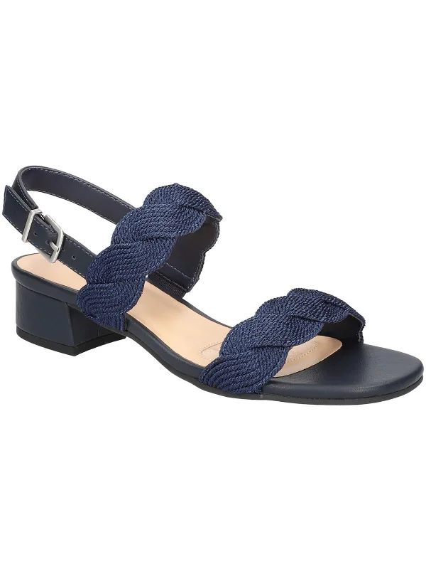 Lightweight Women's Mesh - Paneled Sandals in Yellow for BreathabilityCharee Womens Woven Open Toe Heels