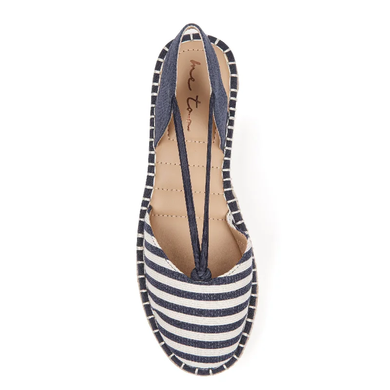 Elastic - Strap Women's Sandals with a Padded Toe in Teal for Easy On - and - OffCheslie Espadrille Sandal