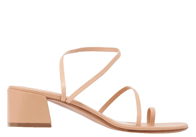 Anti - Slip Women's Sandals with a Grooved Sole in Green for Outdoor AdventuresChora Block Heel Sandals Natural