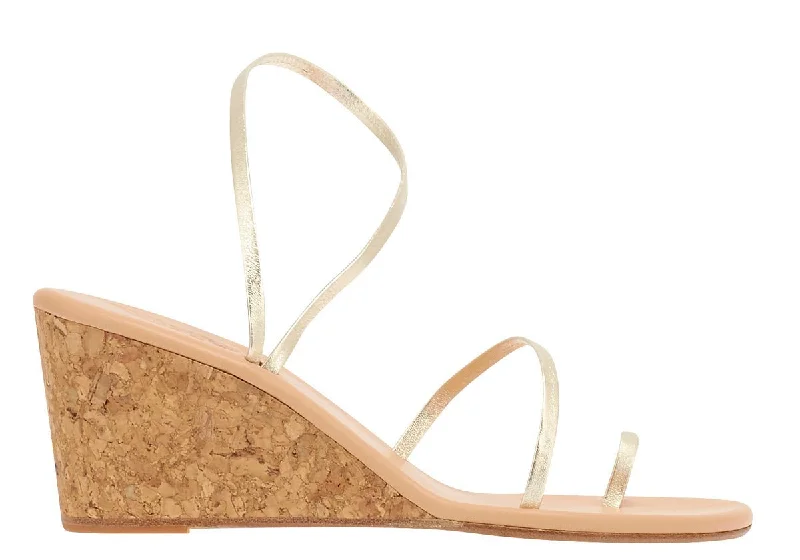 Women's Rhinestone - Embellished Open - Toe Sandals in Silver for a Glamorous Party LookChora Wedge Sandals
