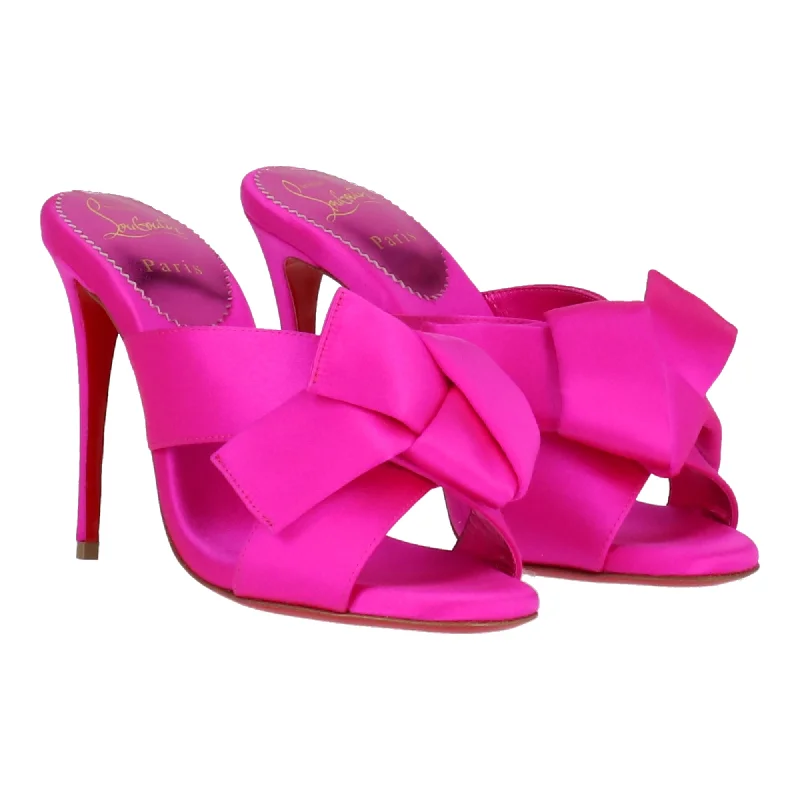Child - Friendly Women's Sandals with a Secure Buckle in Purple for Moms on the GoChristian Louboutin Womens Pink Sandal