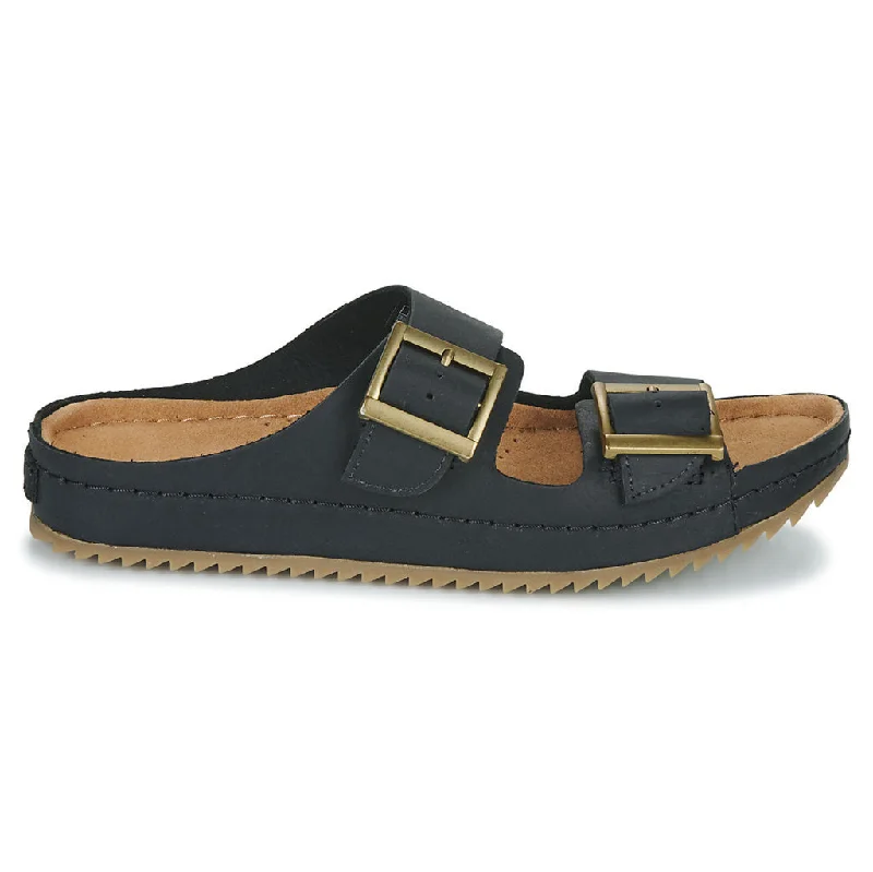 Sustainable Women's Recycled Material Sandals in Beige for Eco - Conscious ShoppersBrookleigh Sun Leather Women's Open Back Sandals
