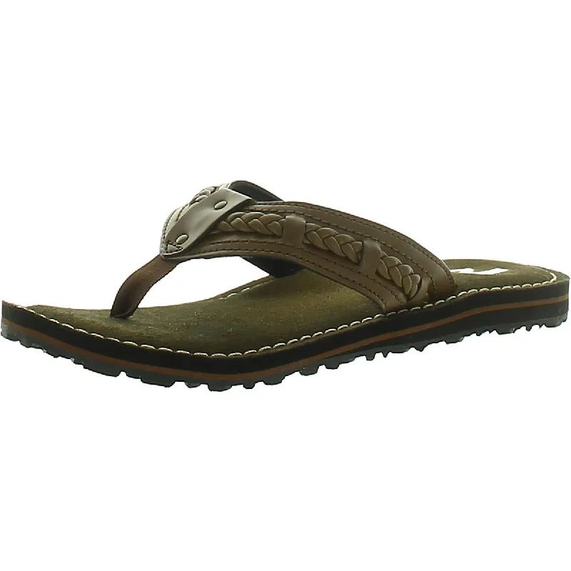 Women's Sandals with a Glitter - Coated Strap in Gold for a Sparkly Summer OutfitClarks Womens Fenner Nerice Leather Thong Flip-Flops