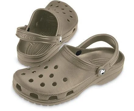 Women's Sandals with a Glitter - Coated Strap in Gold for a Sparkly Summer OutfitCrocs Sandals