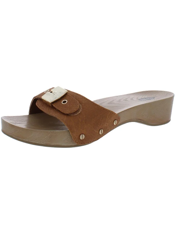 Adjustable Strap Women's Sandals with a Padded Heel in Pink for a Custom FitClassic Womens Slide Sandals
