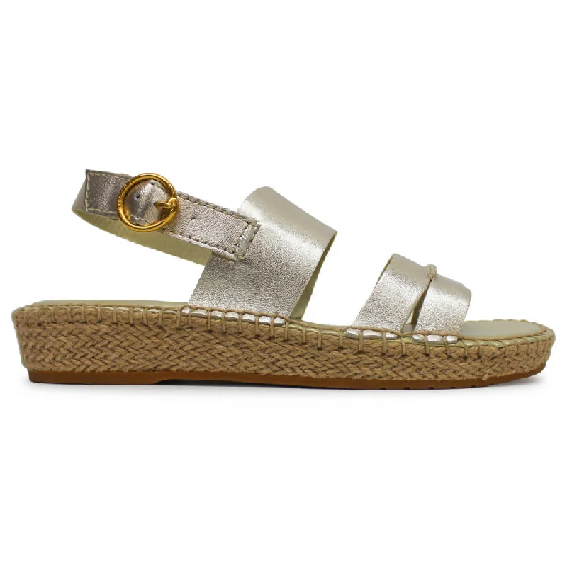 Anti - Slip Women's Sandals with a Grooved Sole in Green for Outdoor AdventuresCloudfeel Tilden Leather Women's Slingbacks Sandals
