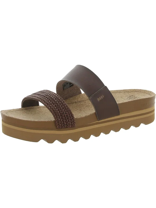 Women's Sandals with a Floral - Printed Upper in Pink for a Feminine Spring LookCushion Vista Hi Womens Padded Insole Slide Sandals