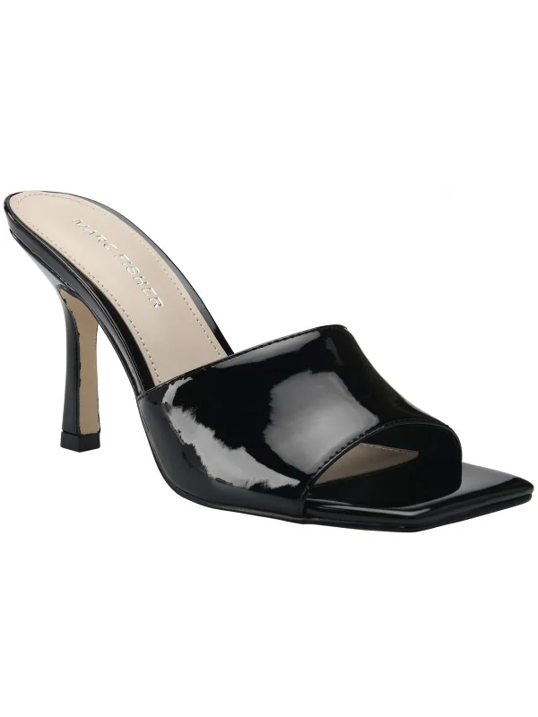 Women's Sandals with a Wedge Heel and a Tassel Detail in Orange for a Trendy LookDanria Womens Solid Peep-Toe Heels