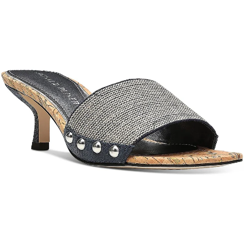 Plus Size Women's Wide - Width Platform Sandals in Black for Added Comfort and HeightDonald J. Pliner Womens Colete 82 Slip On Open Toe Heels
