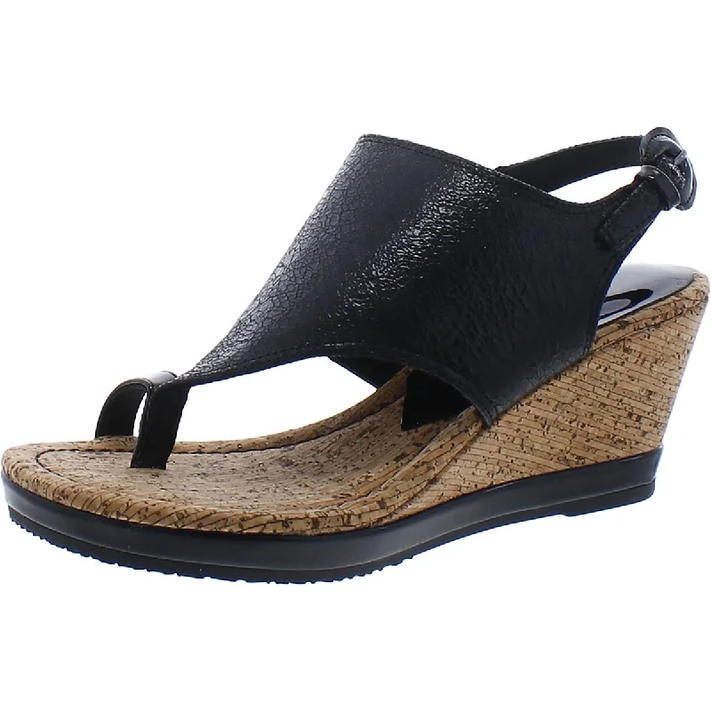 Lightweight Women's Mesh - Paneled Sandals in Yellow for BreathabilityDonald J. Pliner Womens MANDY Leather Slingback Wedge Sandals