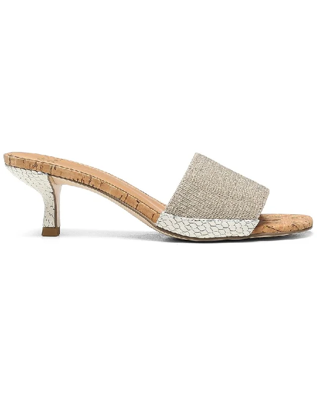 Sustainable Women's Recycled Material Sandals in Beige for Eco - Conscious ShoppersDonald Pliner Carice Sandal