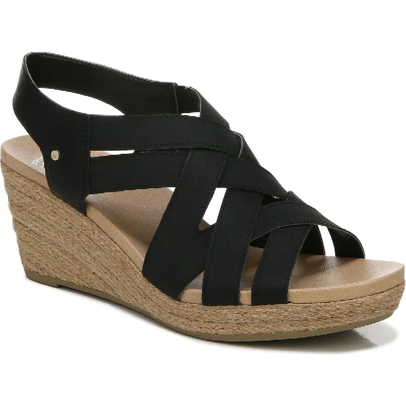 Women's Sandals with a Floral - Printed Upper in Pink for a Feminine Spring LookDr. Scholl's Shoes Womens Everlasting Faux Leather Wedge Sandals