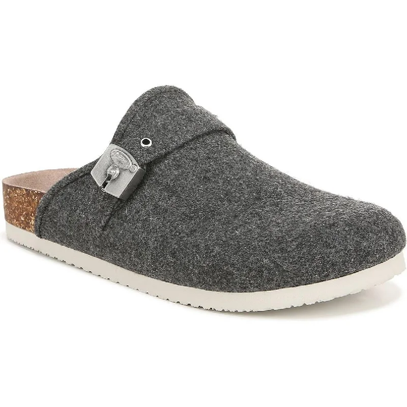 Women's Leather - Strapped Sandals with a Braided Detail in Brown for a Rustic AppealDr. Scholl's Shoes Womens Louis Iconic Faux Suede Slip On Clogs