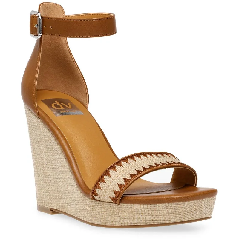 Adjustable Strap Women's Sandals with a Padded Heel in Pink for a Custom FitDV By Dolce Vita Womens Harla Wedge Ankle Strap Heels
