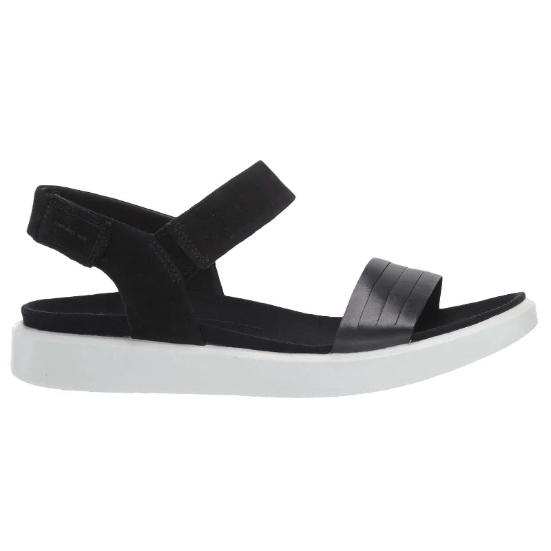 Women's Sandals with a Glitter - Coated Strap in Gold for a Sparkly Summer OutfitFlowt Leather Women's Ankle Strap Sandals