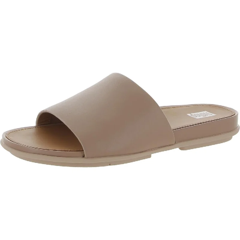 Beige Leather