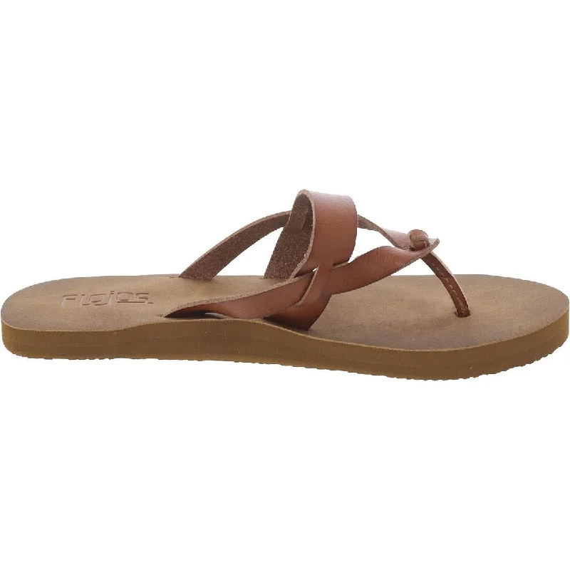Anti - Slip Women's Sandals with a Grooved Sole in Green for Outdoor AdventuresFlojos Womens Priya Slip On Padded Insole Flip-Flops