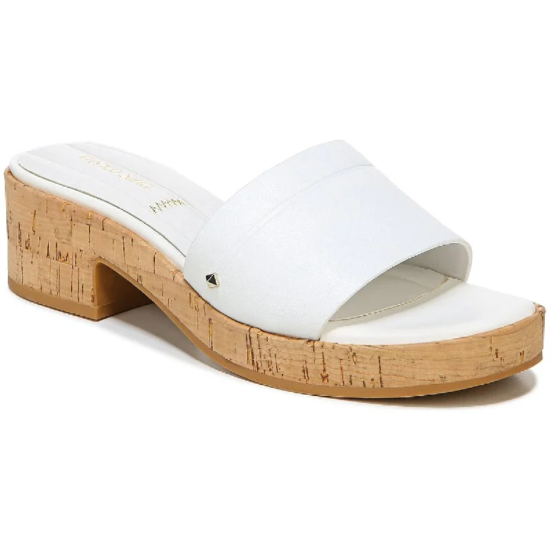 Lightweight Women's Mesh - Paneled Sandals in Yellow for BreathabilityFranco Sarto Womens Pony Leather Heels