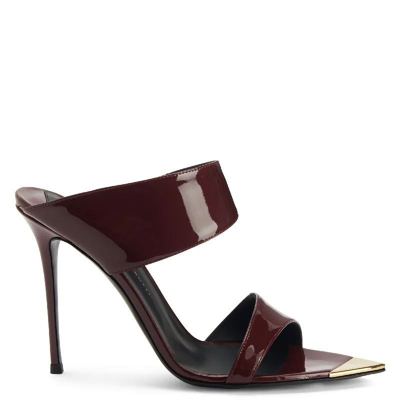 Plus Size Women's Wide - Width Platform Sandals in Black for Added Comfort and HeightGiuseppe Zanotti Intriigo Allure
