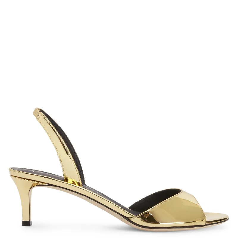 Women's Ankle - Strap Sandals with a Block Heel in Red for a Sophisticated StyleGiuseppe Zanotti Lilibeth