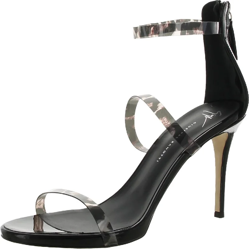 Women's Cork - Soled Espadrille Sandals with a Rope - Trimmed Upper in Navy for a Summer VibeGiuseppe Zanotti Womens Alien Open Toe Stilettos Dress Sandals