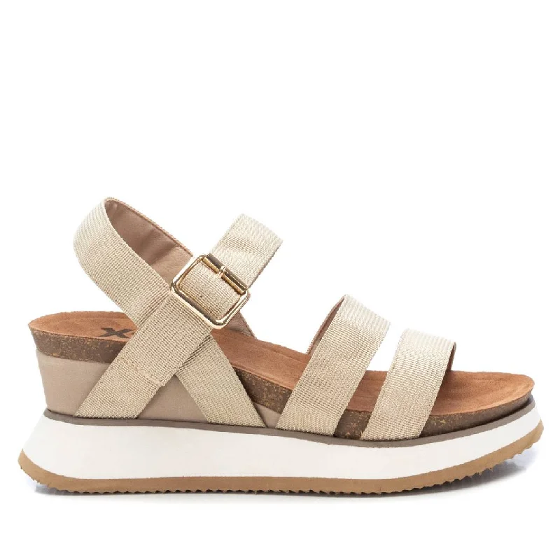 Women's Leather - Strapped Sandals with a Braided Detail in Brown for a Rustic AppealHelsin Beige Sandals