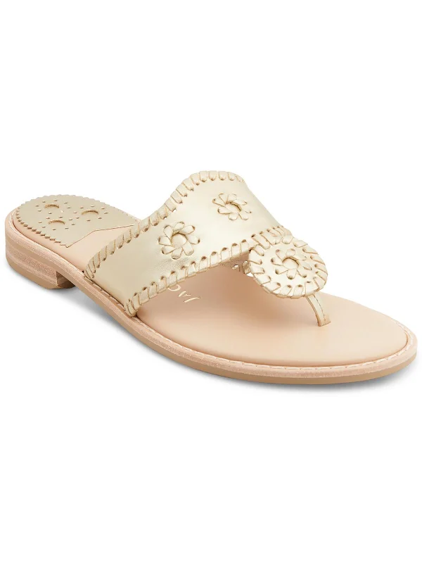 Women's Thong Sandals with a Beaded Design in Multicolor for a Beachy AestheticJacks II Flat Sandal Womens Thong Flat Slide Sandals