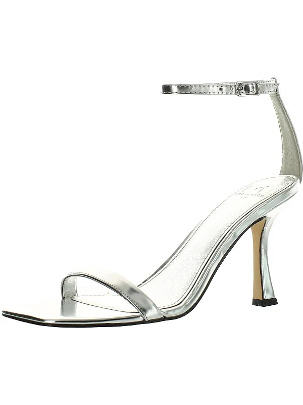 Adjustable Strap Women's Sandals with a Padded Heel in Pink for a Custom FitJalina Womens Buckle Ankle Strap Heel Sandals