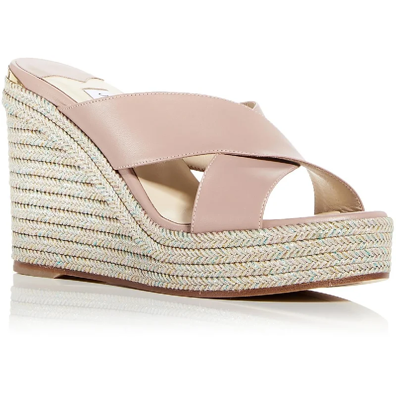 Lightweight Women's Mesh - Paneled Sandals in Yellow for BreathabilityJimmy Choo Womens Dovina Slide Slip On Platform Sandals