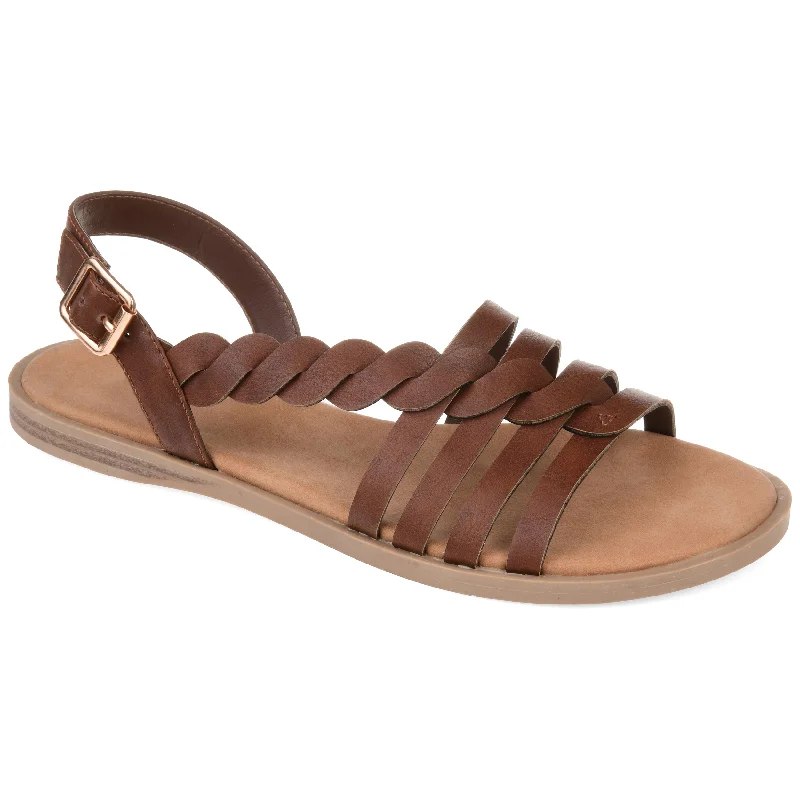 Women's Thong Sandals with a Beaded Design in Multicolor for a Beachy AestheticJournee Women's Solay Sandal