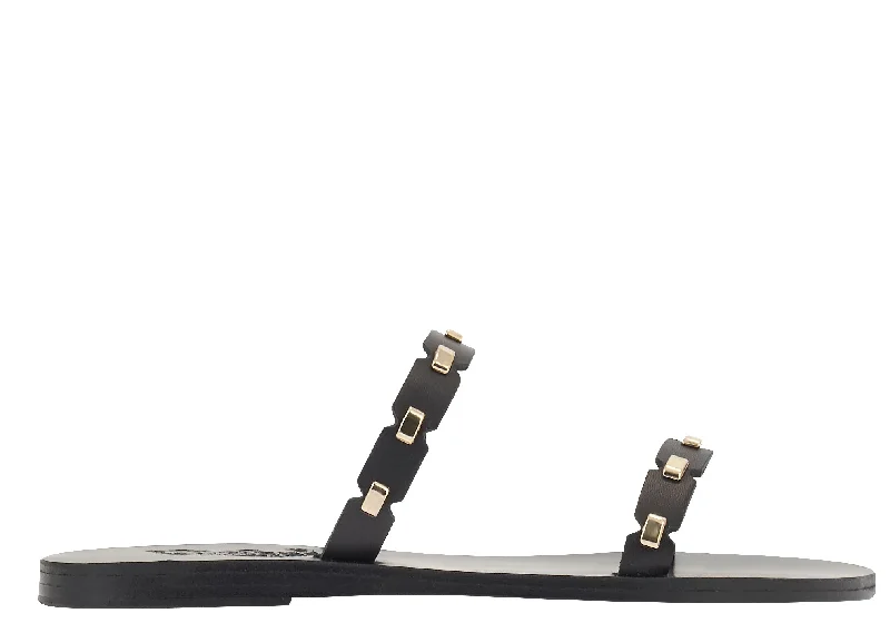 Anti - Slip Women's Sandals with a Grooved Sole in Green for Outdoor AdventuresKara Sandals With Studs