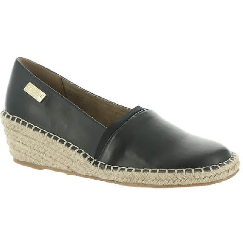 Shock - Absorbing Women's Sandals with a Soft Insole in Black for Active LifestylesKenneth Cole Reaction Womens Clo A-Line Faux Leather Espadrille Dress Sandals