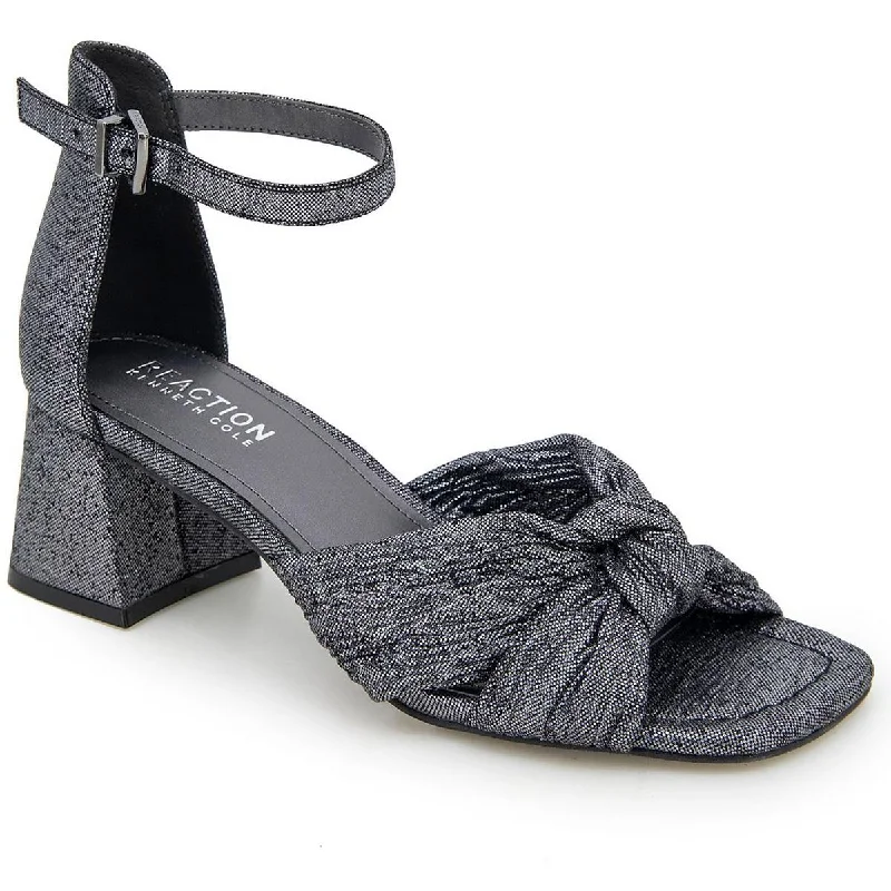 Waterproof Women's Rubber Beach Sandals with Arch Support in Blue for Water ActivitiesKenneth Cole Reaction Womens NESSA Open Toe Square Toe Ankle Strap