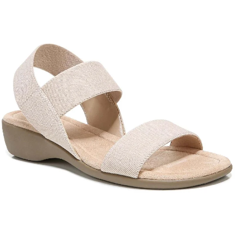 Women's Strappy Gladiator Sandals with Buckle Closures in Tan for a Boho LookLifeStride Womens Tandy Evening Open-Toe Ankle Strap