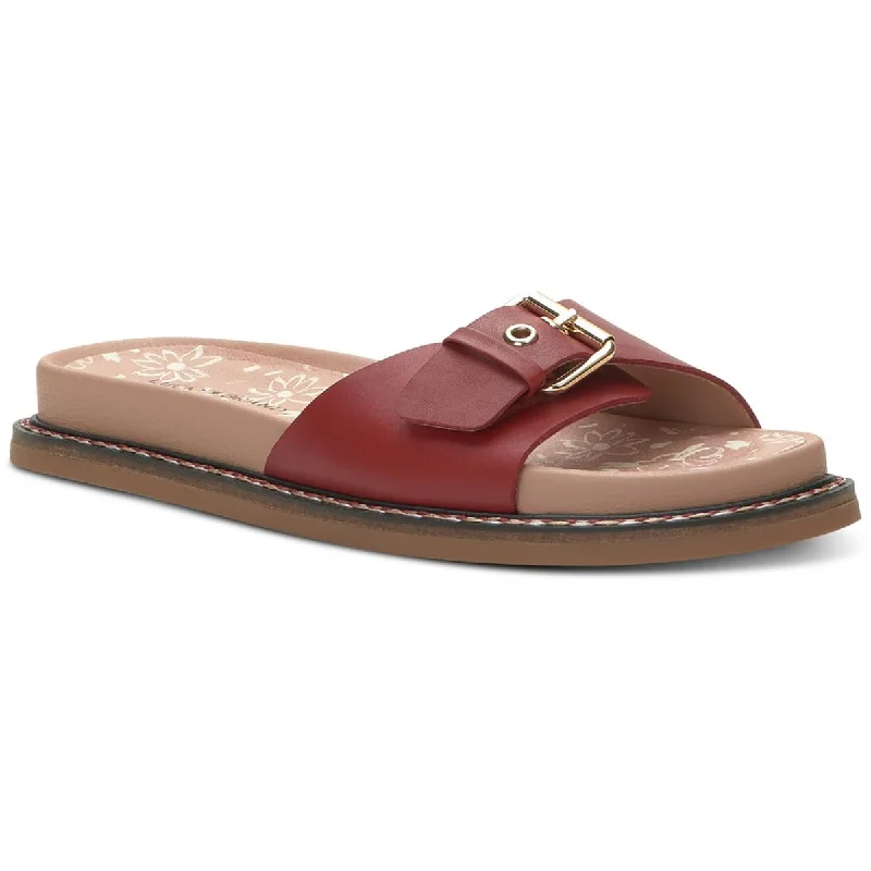 Child - Friendly Women's Sandals with a Secure Buckle in Purple for Moms on the GoLucky Brand Womens Anelia Slip On Slide Slide Sandals