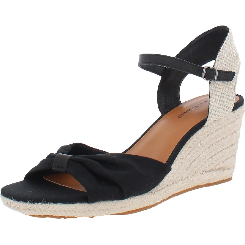 Women's Sandals with a Wedge Heel and a Tassel Detail in Orange for a Trendy LookLucky Brand Womens Macrimay Mixed Media Wedge Sandals