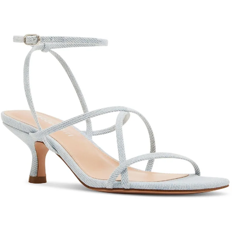 Adjustable Strap Women's Sandals with a Padded Heel in Pink for a Custom FitMadden Girl Womens Chique Open Toe Ankle Strap